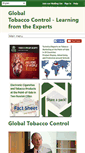 Mobile Screenshot of globaltobaccocontrol.org